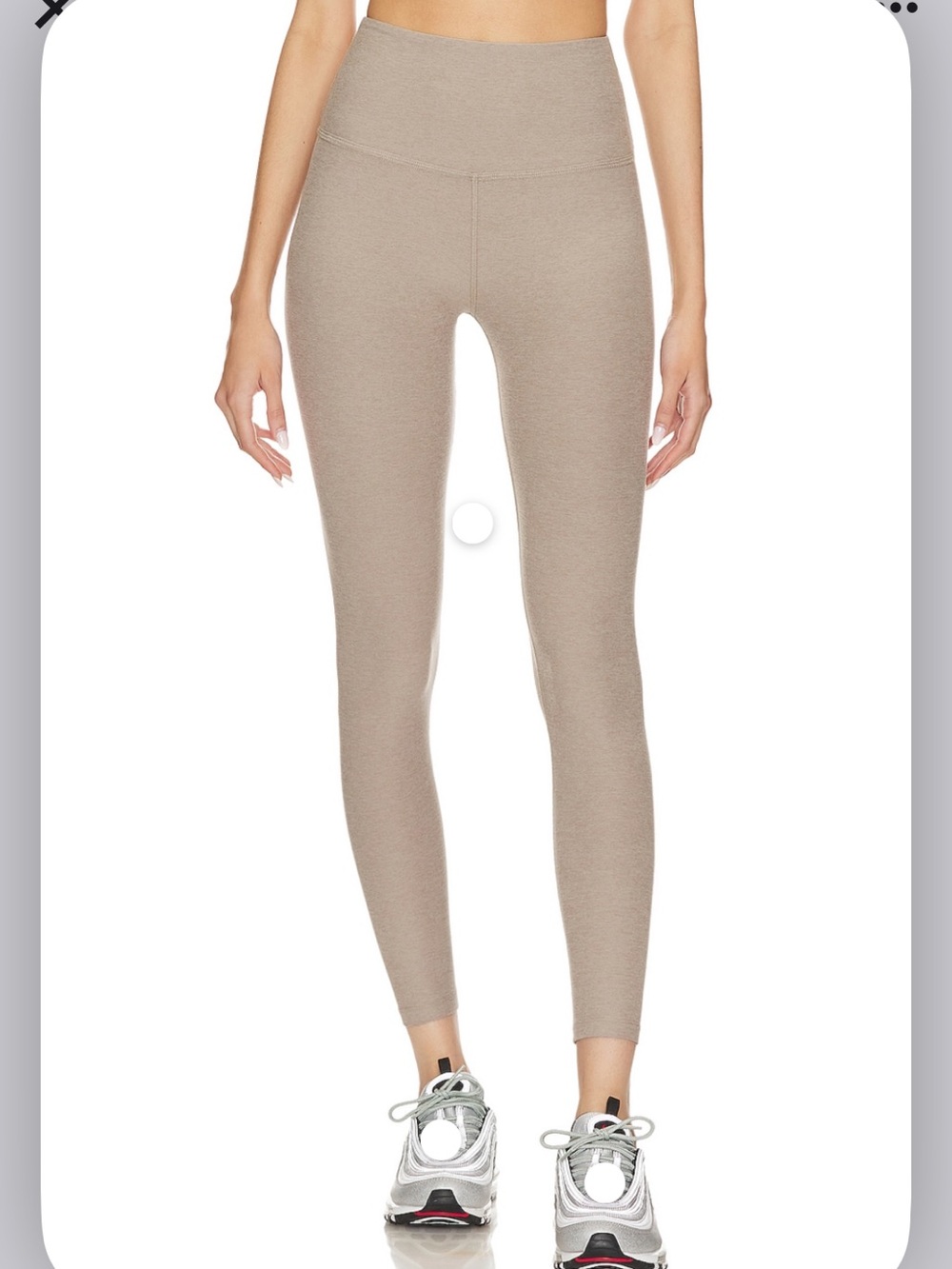 Beyond Yoga Seamless High-Rise Leggings in Mauve
